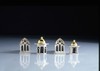Earrings: dome